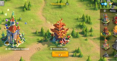 Rise of Kingdoms City Hall Transmog Guide.